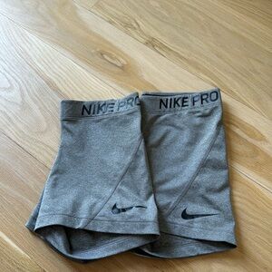 Gray Nike Pros